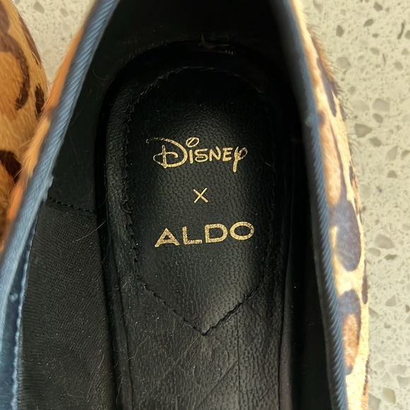 ALDO x Disney Leopard Mickey Mouse Printed Flats - Picture 2 of 5